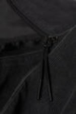 Zwart - Samir corduroy crossbodytas - 4