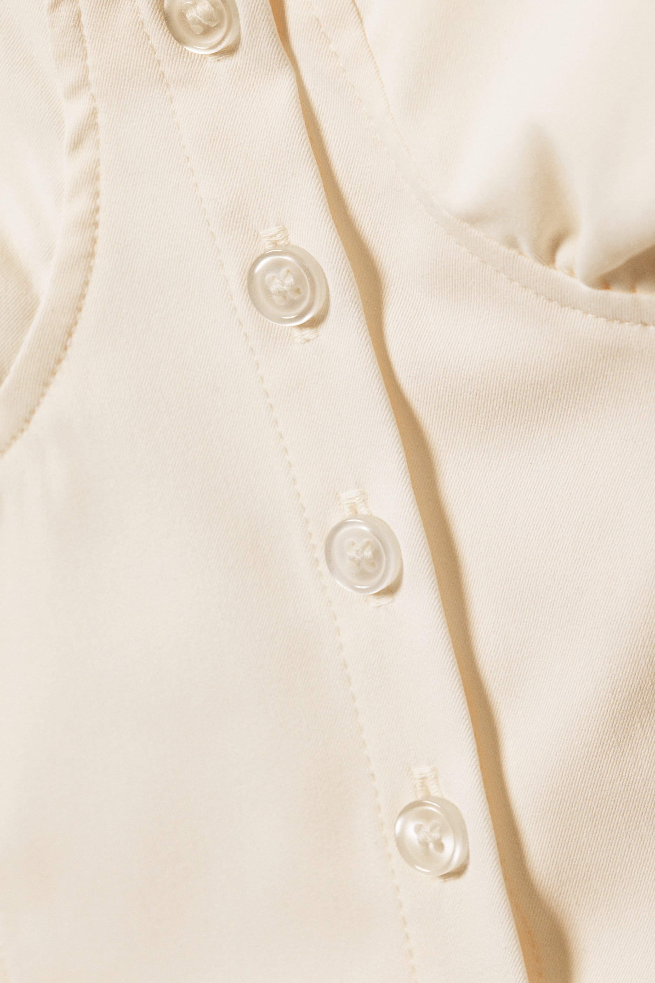 Off-white - Fitted Ribbon Corset Top - 5