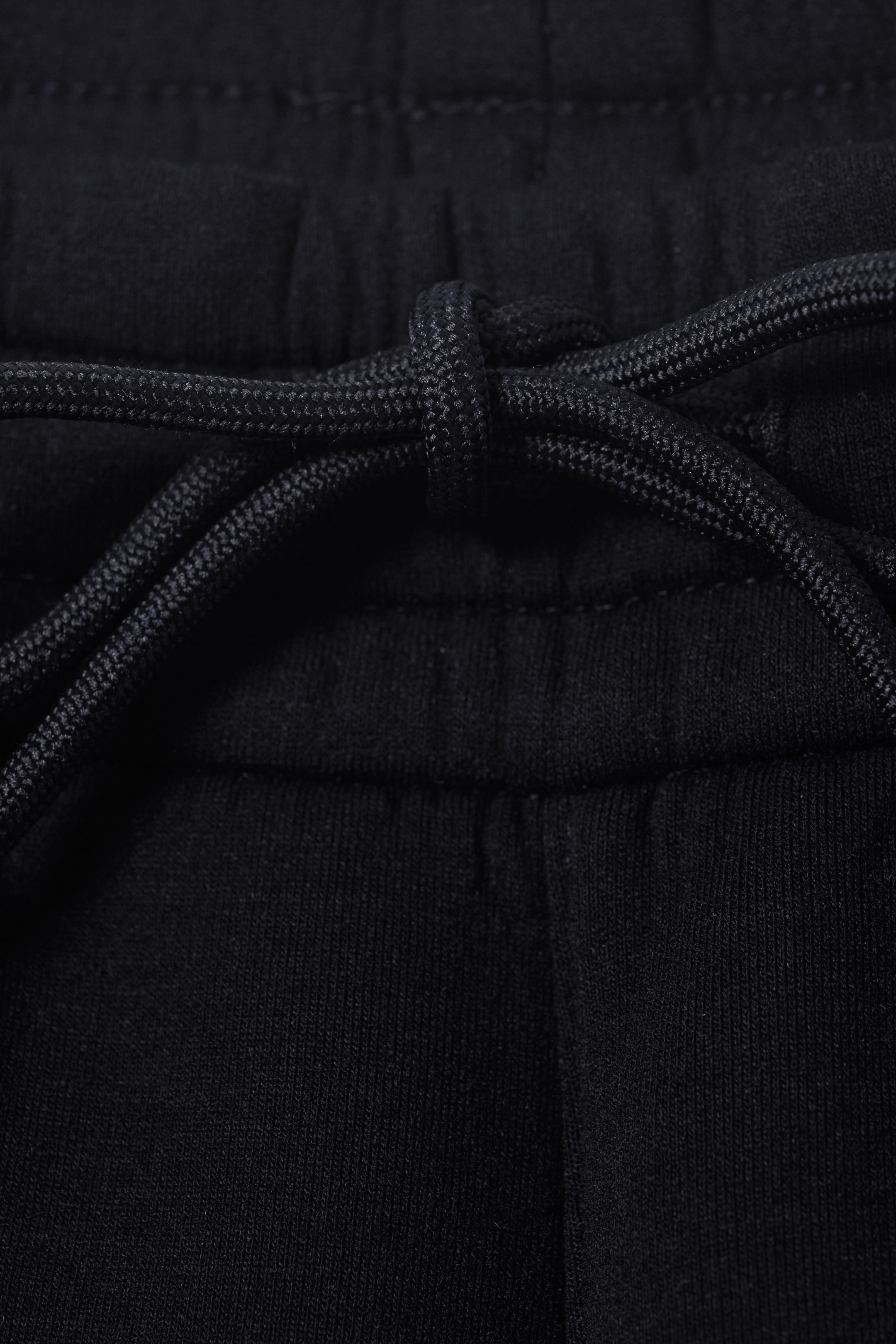 Schwarz - Locker geschnittene Scuba-Sweatpants - 4