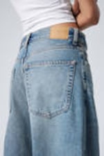 Seventeen Blue - Mittelblau - Astro Loose Baggy Leg Jeans - 7