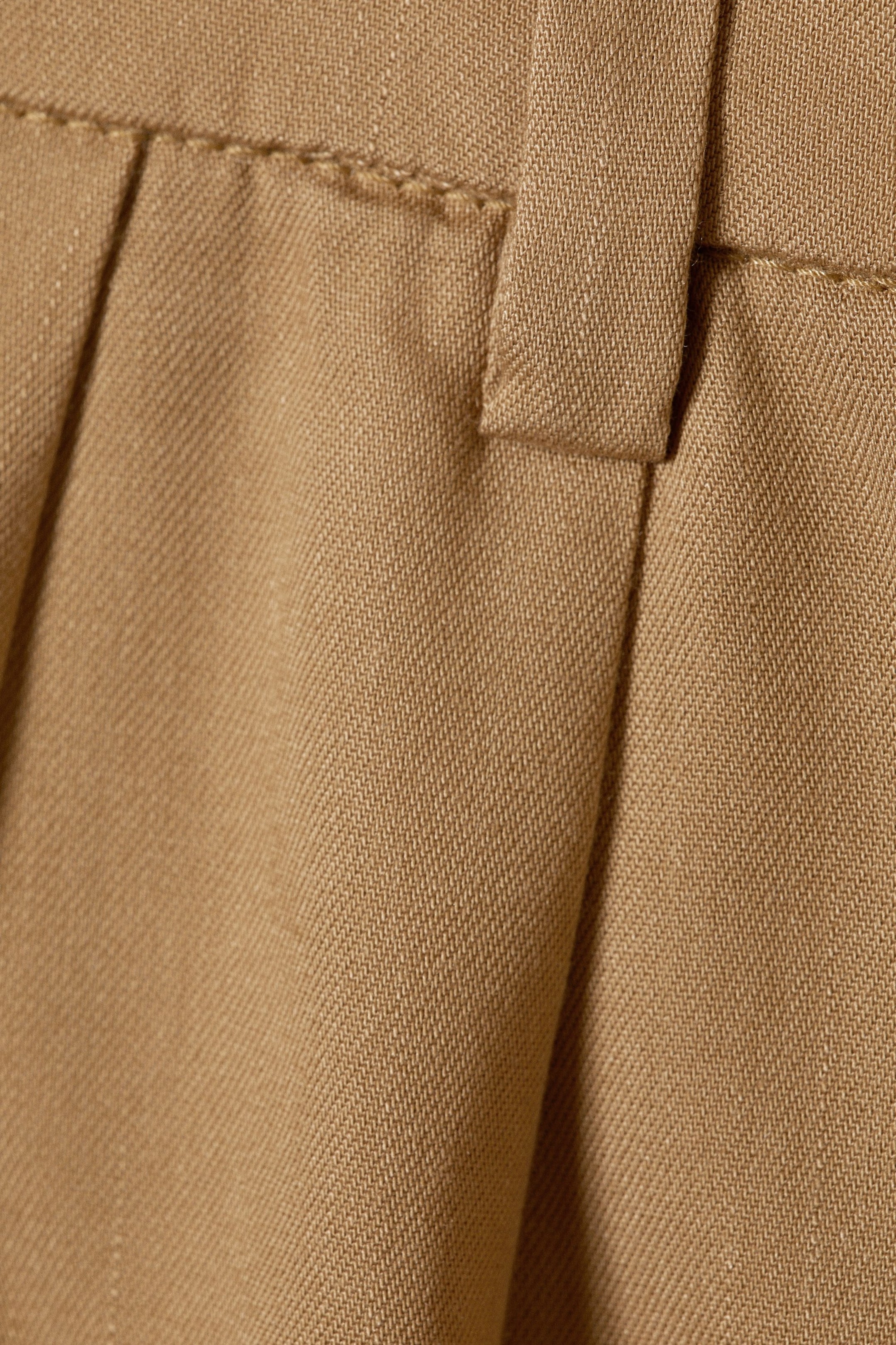 Dark Beige - Hazel Lyocell Trousers - 1
