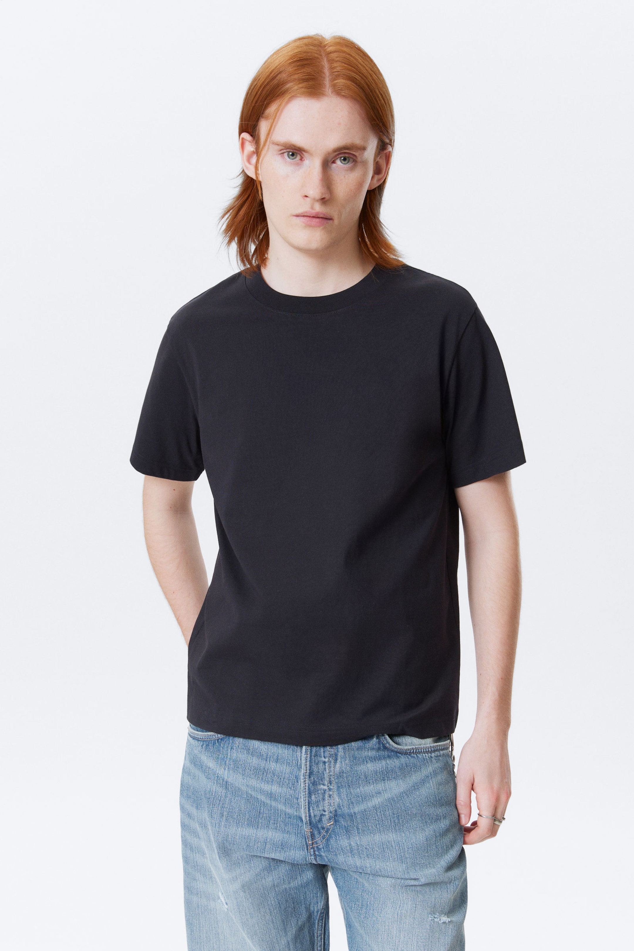 #29272B - Short Boxy Heavyweight T-shirt - 1
