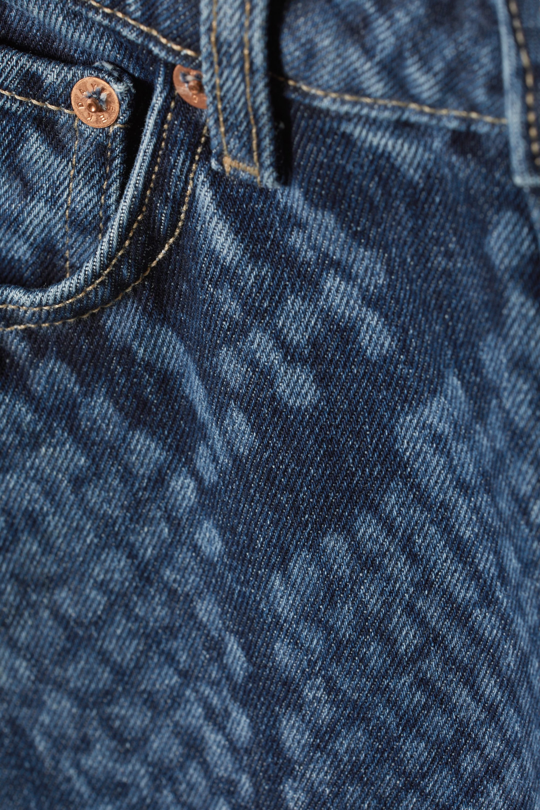 Nobel Blue - Pin Mid Straight Jeans - 1
