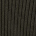 Dark Khaki Green - Slim Knitted Zip Cardigan - 2