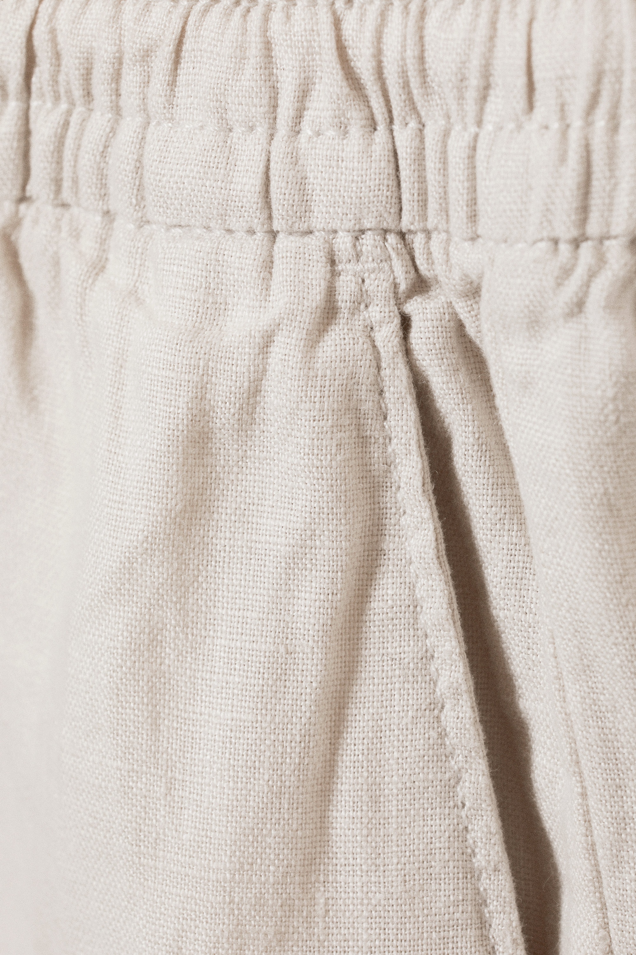 Ecru - Olsen Linen Shorts - 2