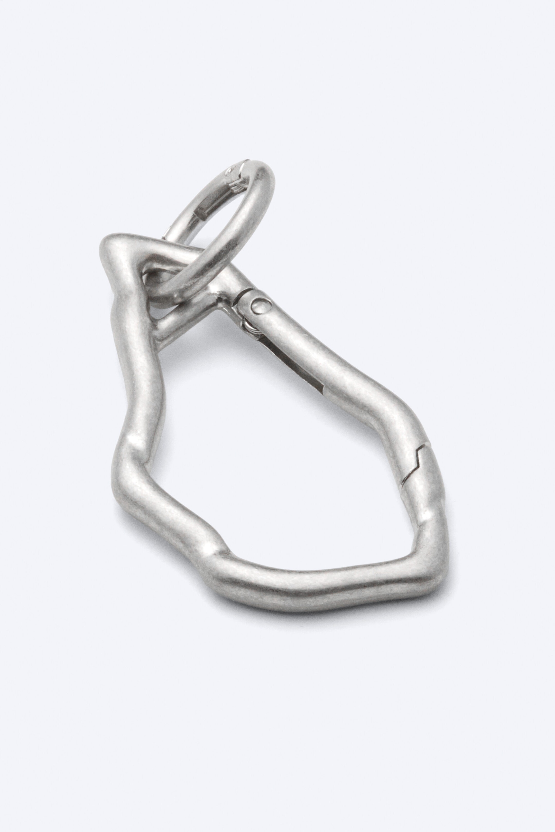 Gedecktes Grau - Karabiner-Clip "Beach" - 2