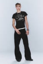 Washed Black - CM x LB Boo Bootleg Washed Black Unisex Jeans - 0