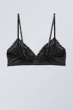 Svart - Cleo Triangelbralette - 0