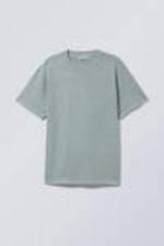 Washed Grey/Blue - Oversized Heavyweight T-shirt - 0