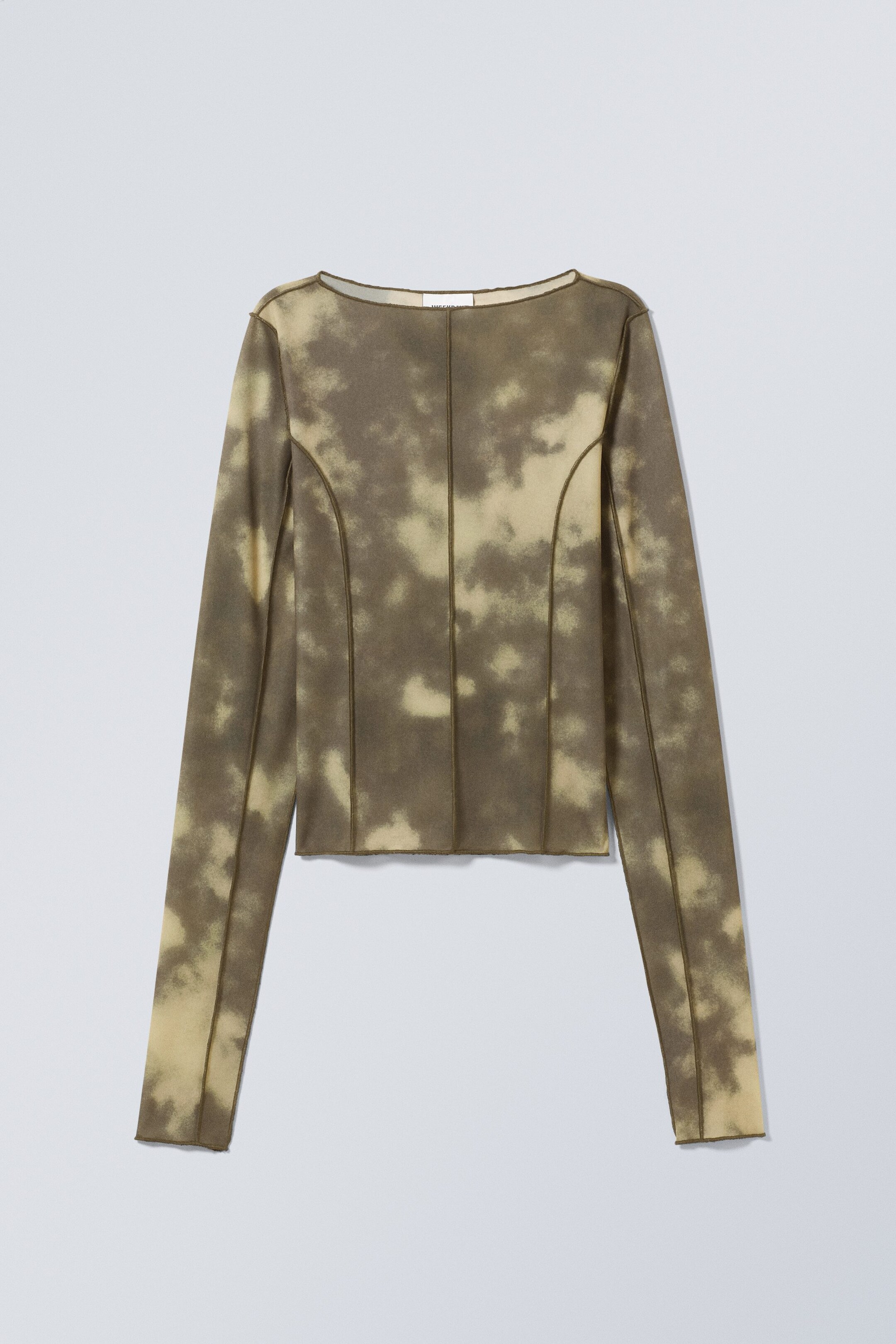 Khaki - Turn Printed Long Sleeve - 0