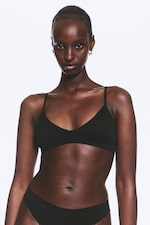 Noir - Soutien-gorge triangle sans coutures - 0