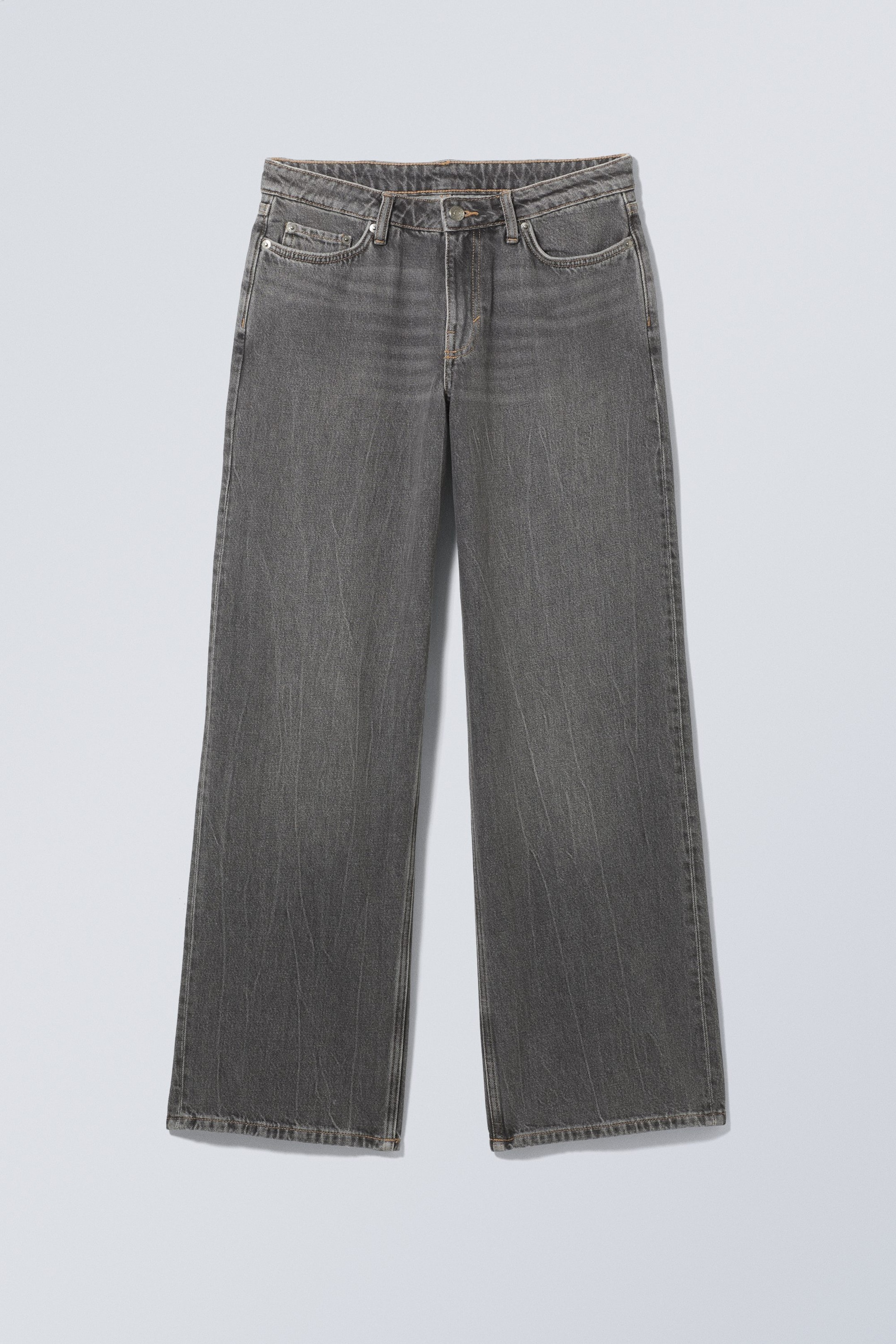 Schwarzer Donner - Ample Low Waist Loose Wide Jeans - 0