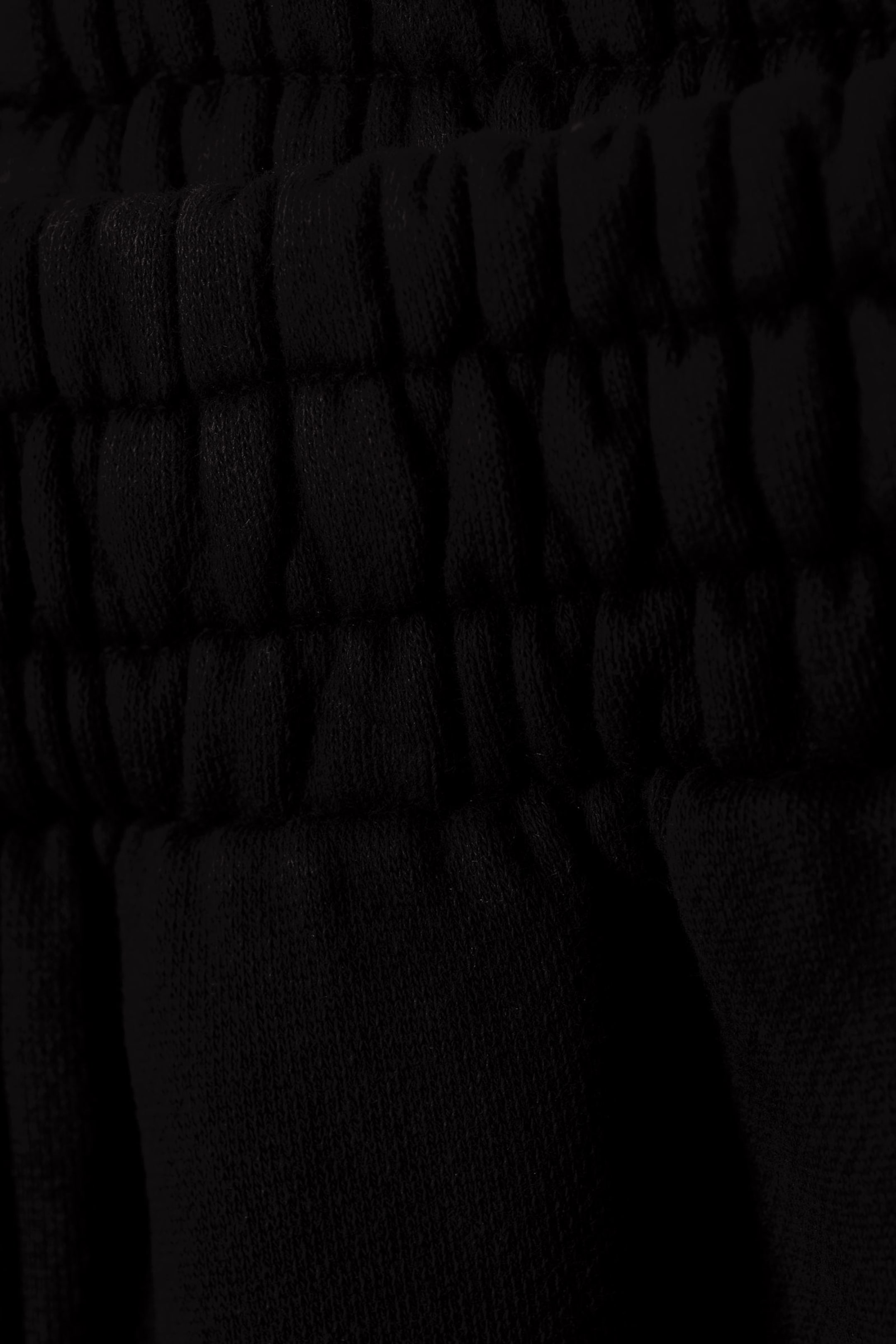 Black - Loose Long Heavyweight Sweatpants - 5