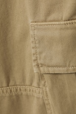 Beige - Cargobyxa med avslappnad passform Joel - 1