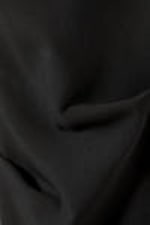 Zwart - Slim fit flared broek met lage taille en plooien - 1