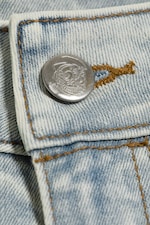 Glacier Blue - Light Blue - Booty Bei Low Rise Skinny Bootcut Jeans - 1
