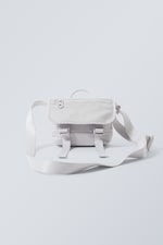 Staubiges Grau - Kleine Messenger-Bag - 0