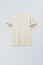 Thorny - Now Oversized Printed T-shirt - 1