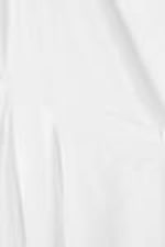 White - Flowy V-Neck Mini Dress - 4