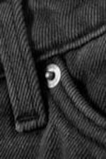 Haunted Black - Washed Black - Liz Low Rise Pleated Twill Skirt - 4