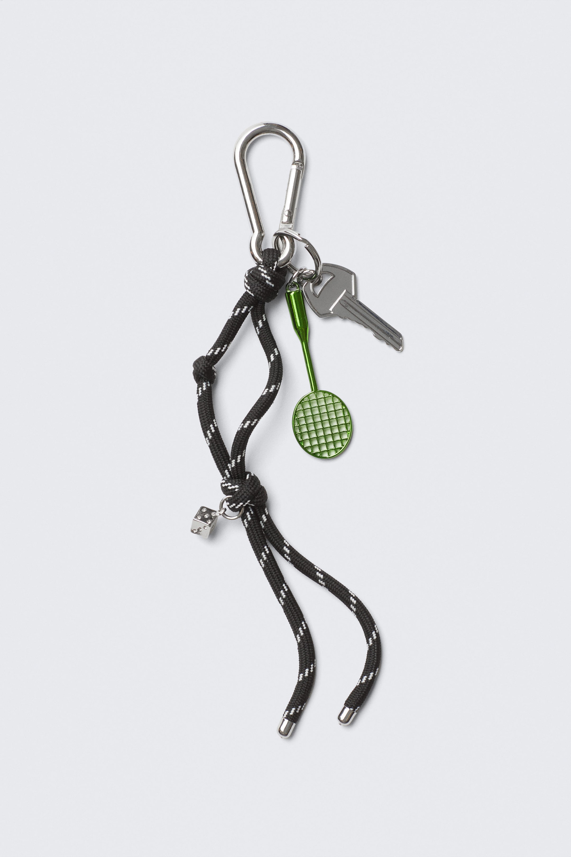 Black String - Multi-Charm Keyring - 1