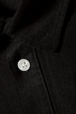 Black - Wise Linen Shirt - 1