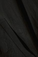 Schwarz - Oversized-Mantel aus Nylon Matty - 1
