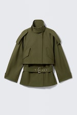 Vert kaki - Trench technique superposé - 5