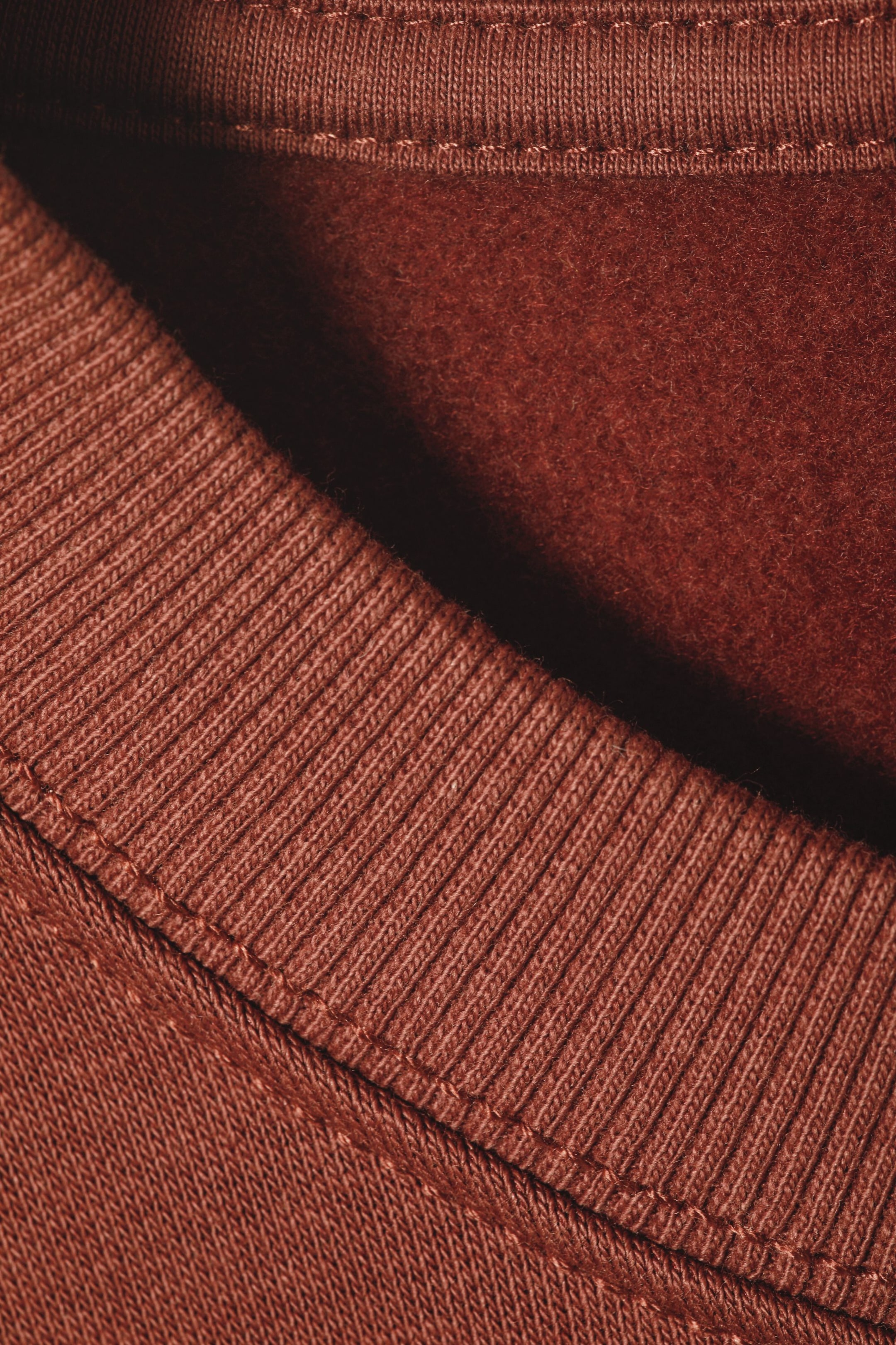 Brown - Oversized-Sweatshirt - 1