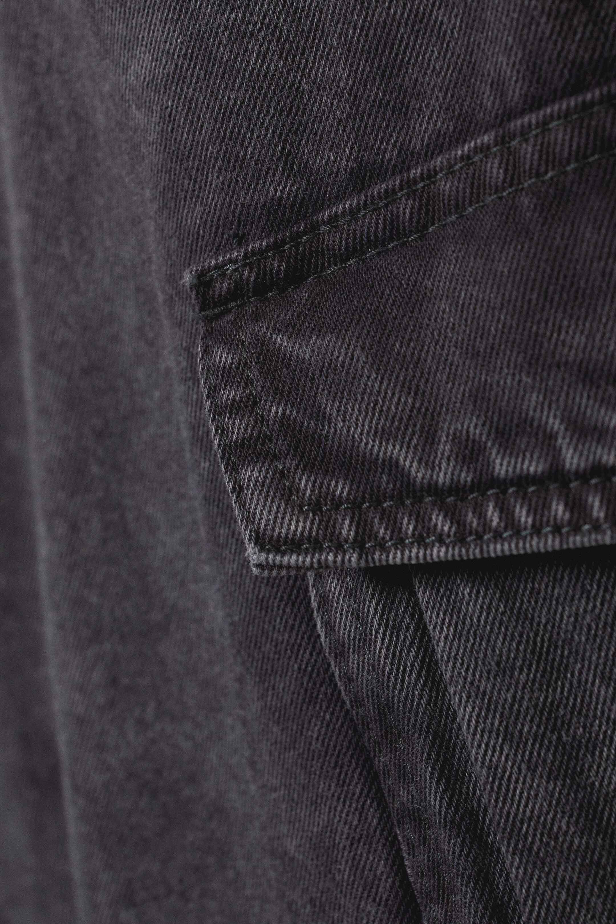 Washed Grey - Way Workwear Skirt - 1