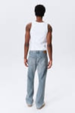 Blue Fade - Mittelblau - Meteor Low Rise Relaxed Straight Leg Jeans - 4