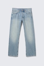 Kimberley Blue - Mittelblau - Meteor Low Rise Relaxed Straight Leg Jeans - 5