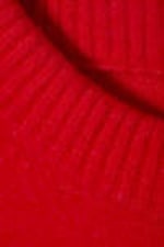 Red - Relaxed Knitted Sweater - 1
