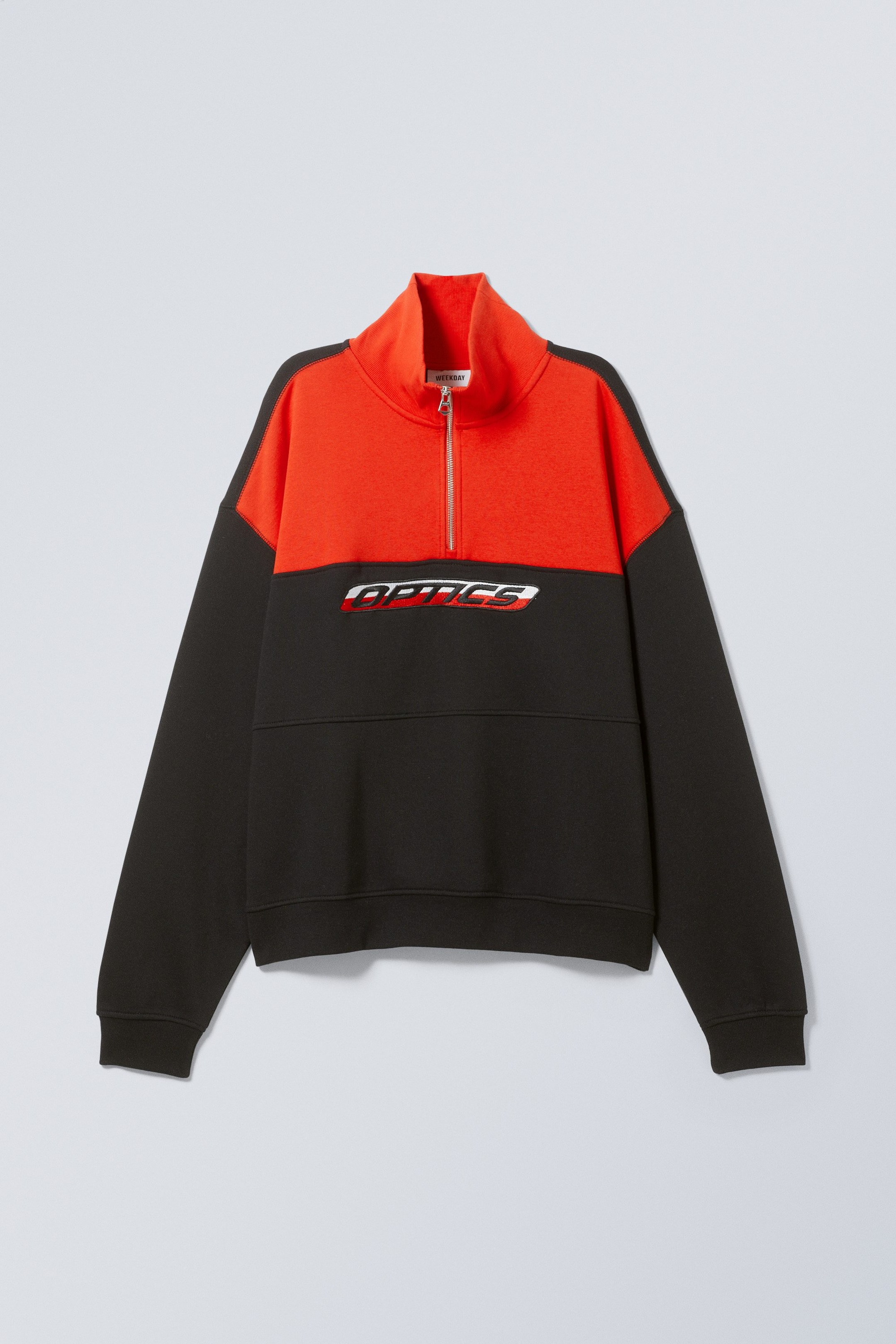 Optics - Essence Graphic Half Zip Sweatshirt - 0