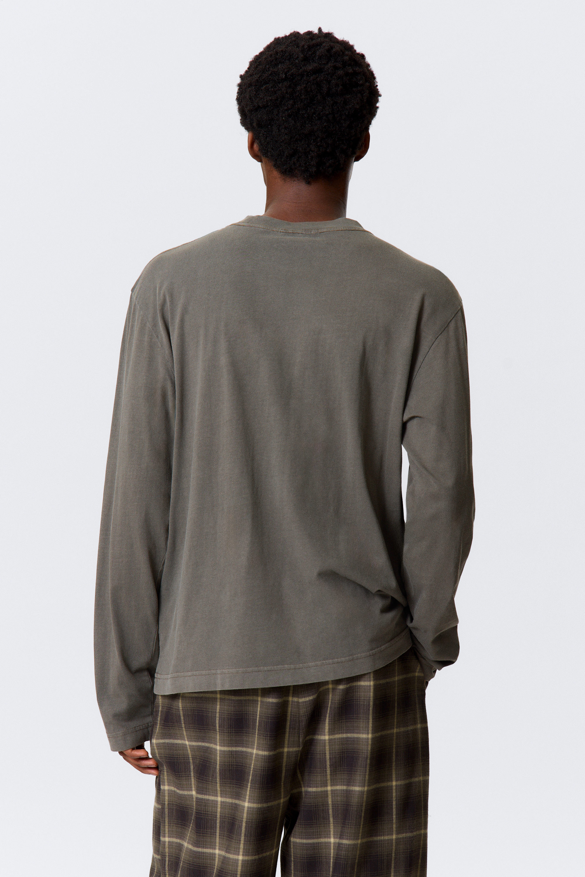 Dark Mole - Relaxed Long-Sleeved Pyjama T-shirt - 5