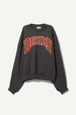 Black - Pamela Oversized Sweatshirt - 0