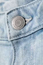 Fluid Blue - Light Blue - Luna Low Rise Skinny Bootcut Leg Jeans - 6