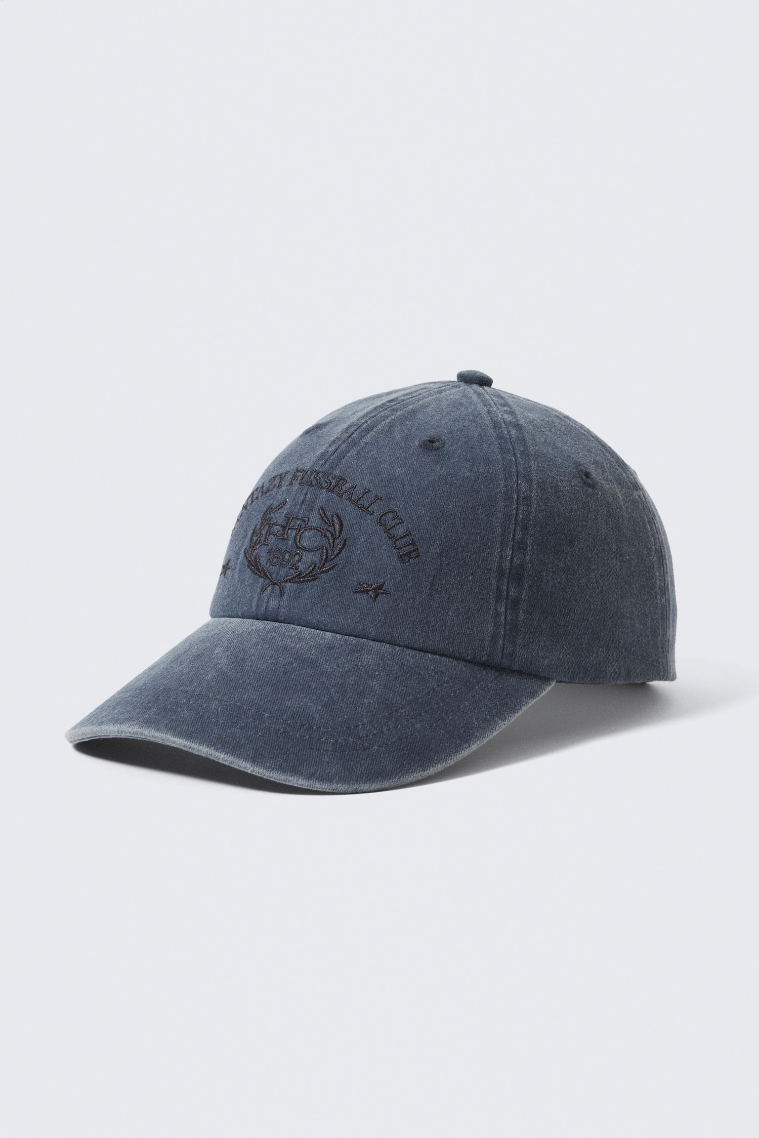 Embroidered Baseball Cap - Dark Blue/Washed Black - Carpe Diem