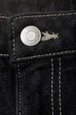 Black Rinse - Schwarz - Flame Low Waist Slim Flared Leg Jeans - 6