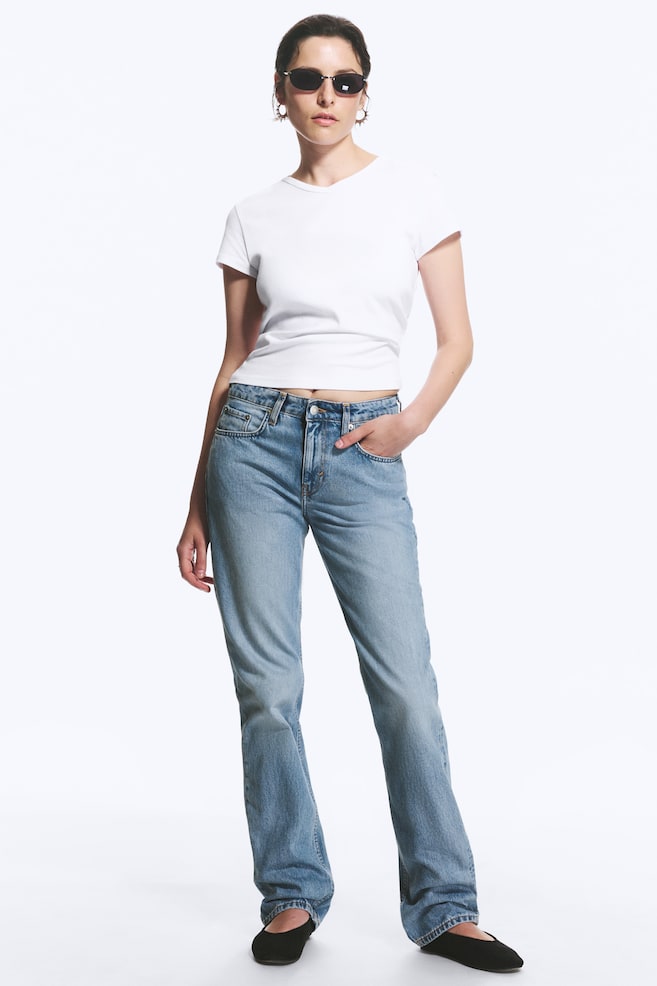 Jean droit standard taille mi-haute Laika - Eighteen Blue - Bleu moyen/Bleu profond - Bleu foncé/Dream Blue – Bleu clair/Black Rinse - Noir/Radio Blue - Bleu moyen - 1
