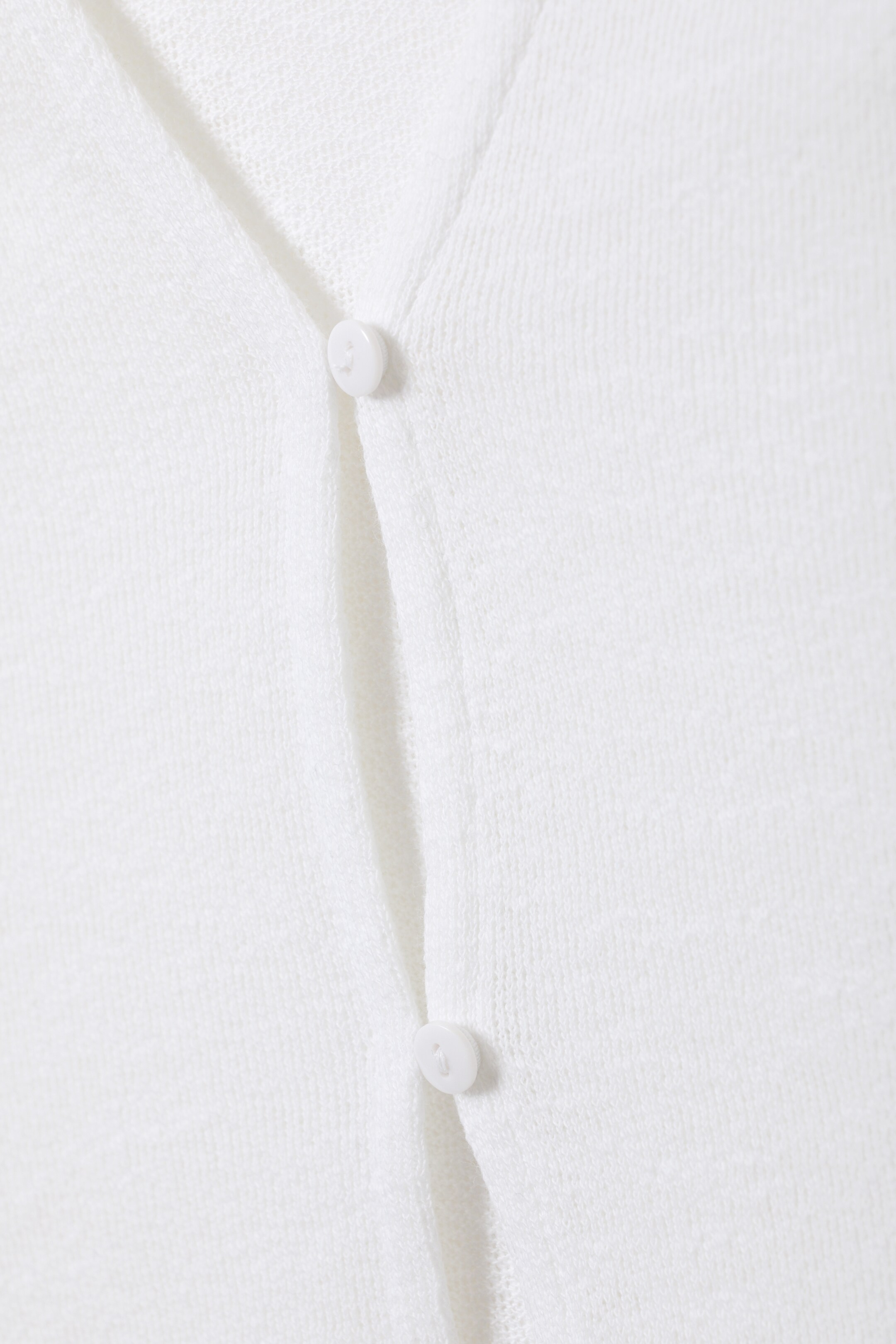 Se større billede: Figursyet vesttop med knapper - Hvid - DAME | H&M DK 2