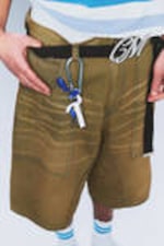 Deep Brown - Dunno Loose Fit Carpenter Jorts - 4