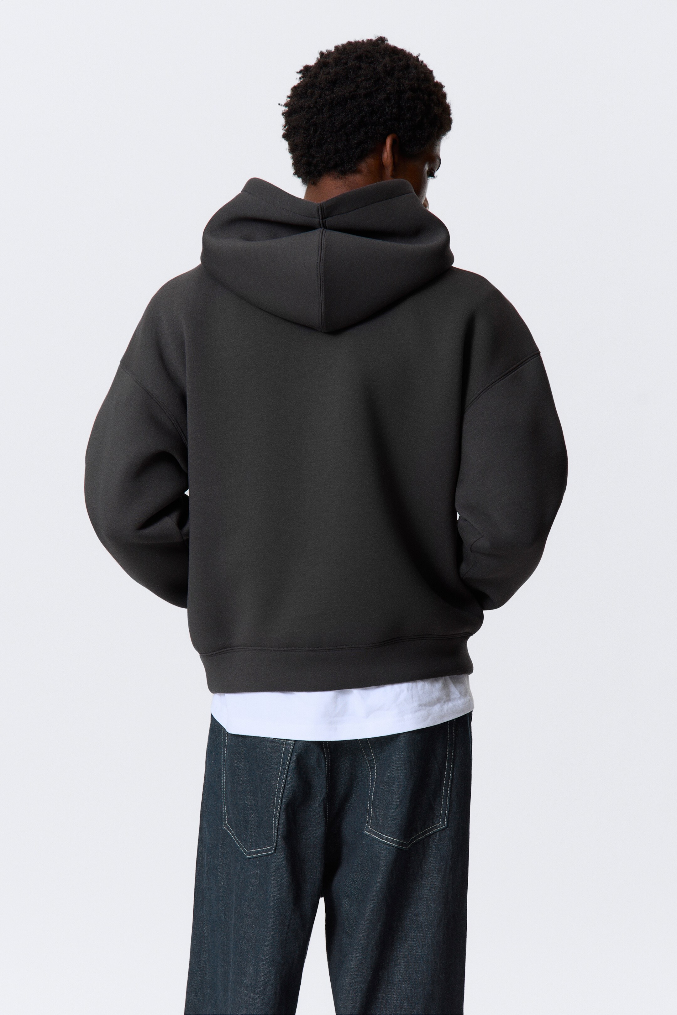 Visa större bild: Simon scuba-hoodie - Mörkgrå - HERR | H&M FI 5