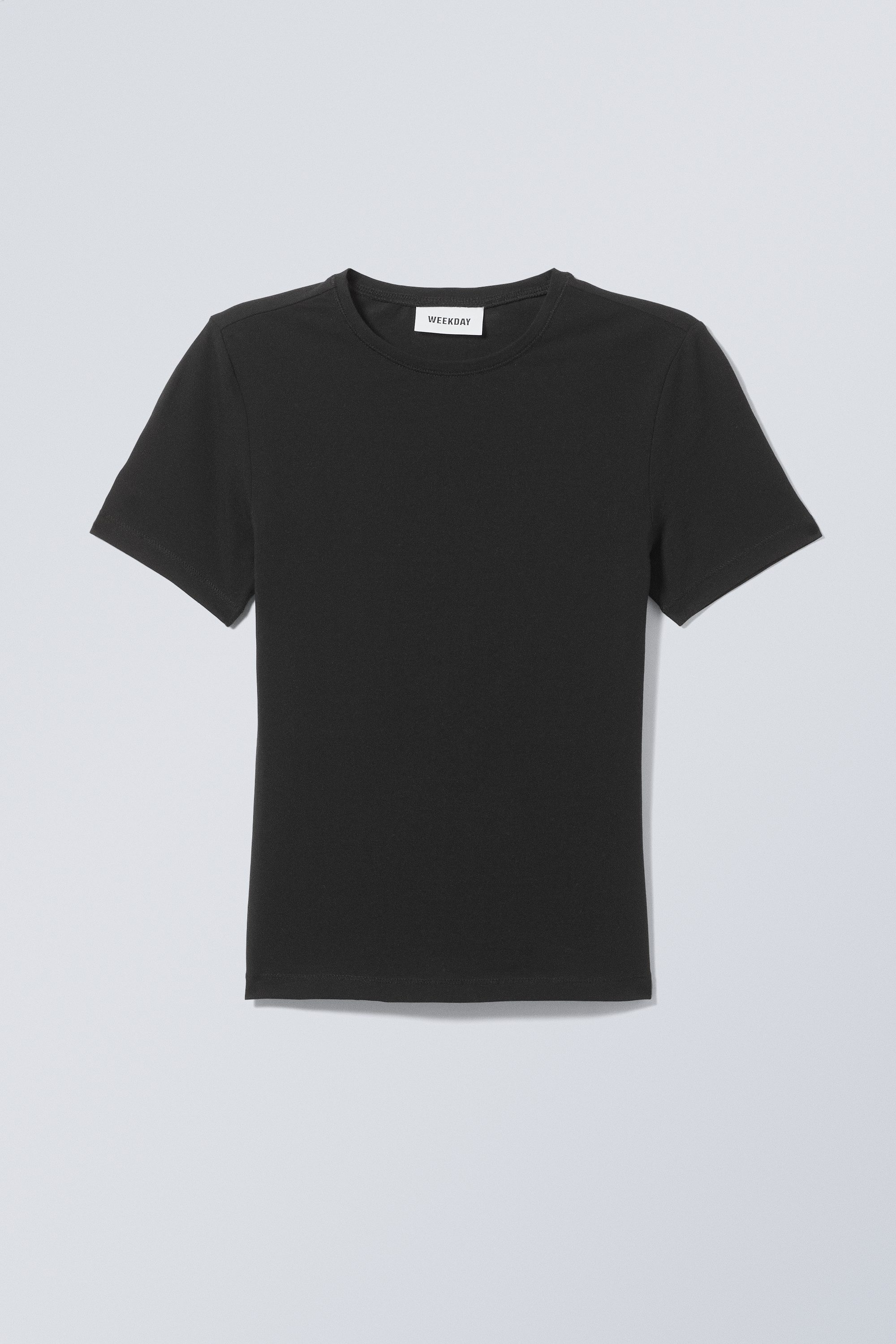 Slim Fitted T-shirt - Black/Grey/White