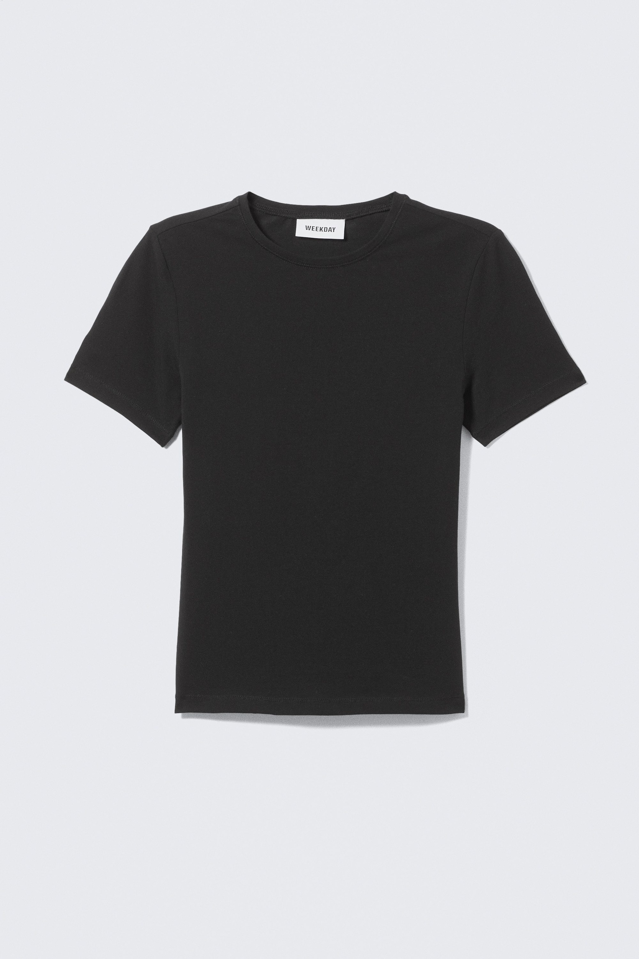 Black - Slim Fitted T-shirt - 3
