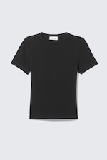 Black - Slim Fitted T-shirt - 3