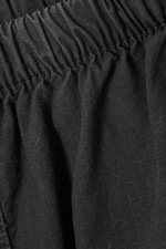 Dark Grey - Low Rise Pull-on Ripstop Trousers - 5