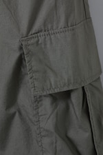 Dark Grey - Parachute Loose Cargo Trousers - 1