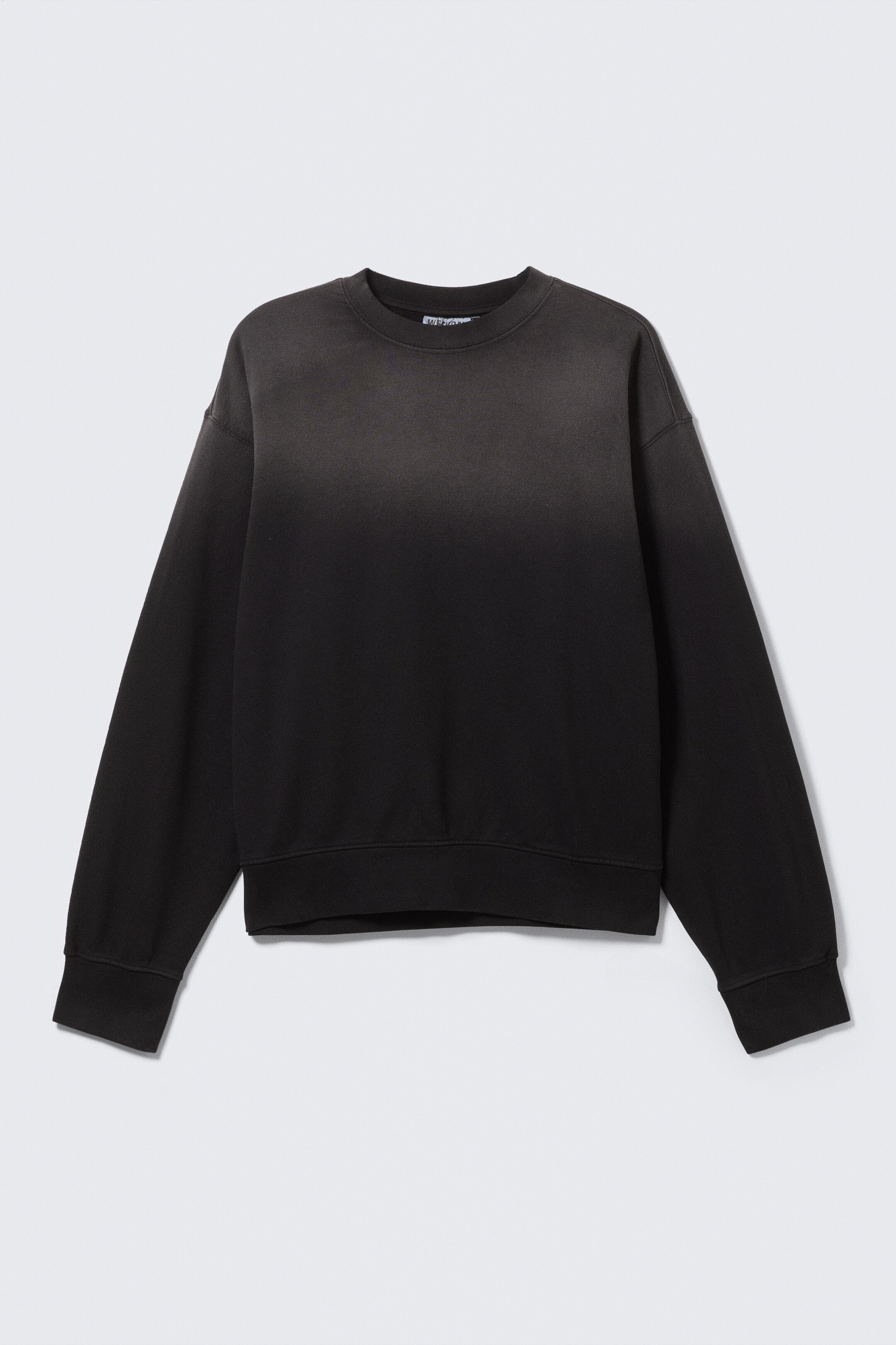 Grotere afbeelding bekijken: Boxy Distressed Sweatshirt - Vervaagd zwart - HEREN | H&M BE 4