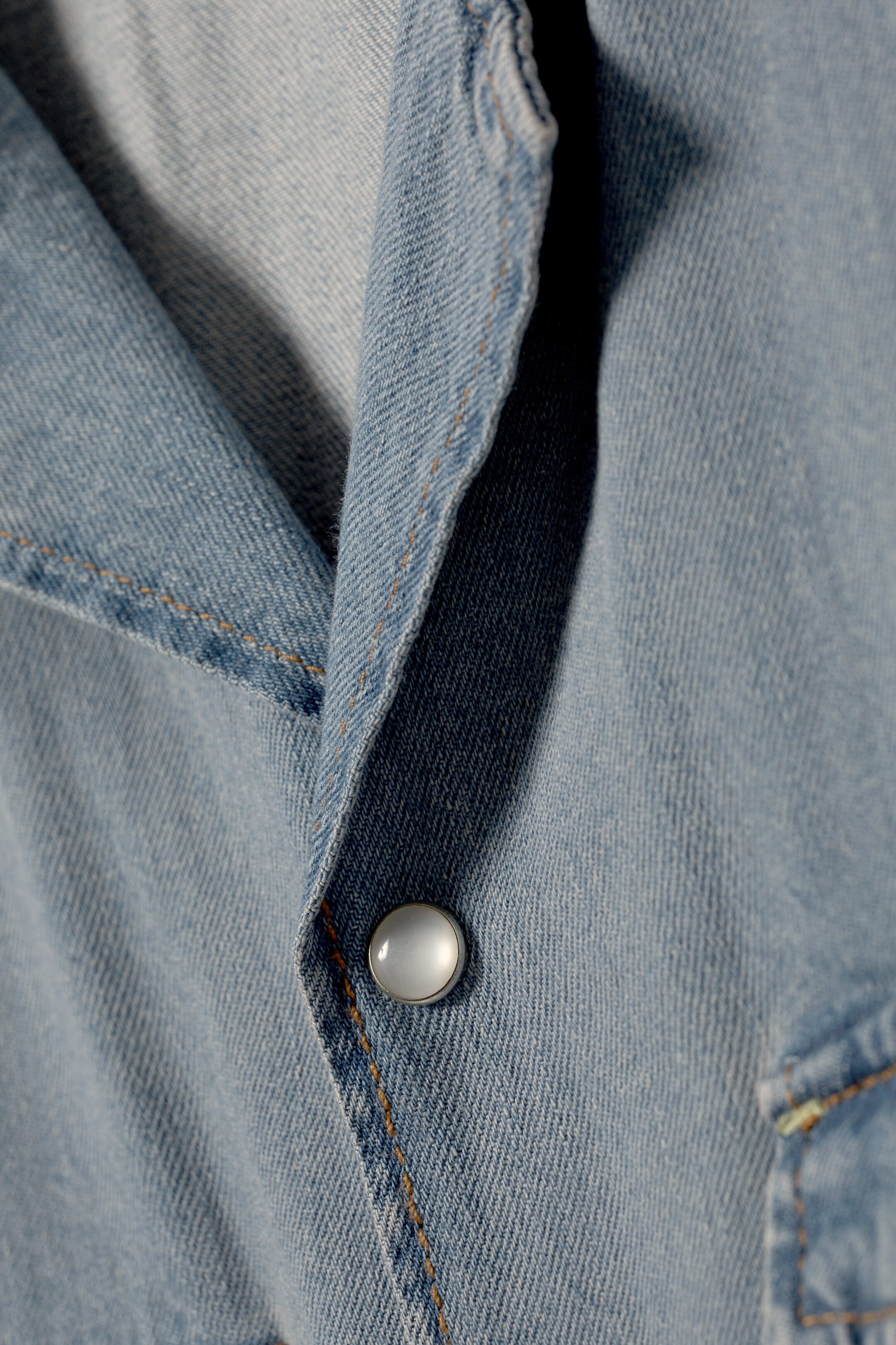 Novel Blue - Burbank Denim Regular Shirt - 1